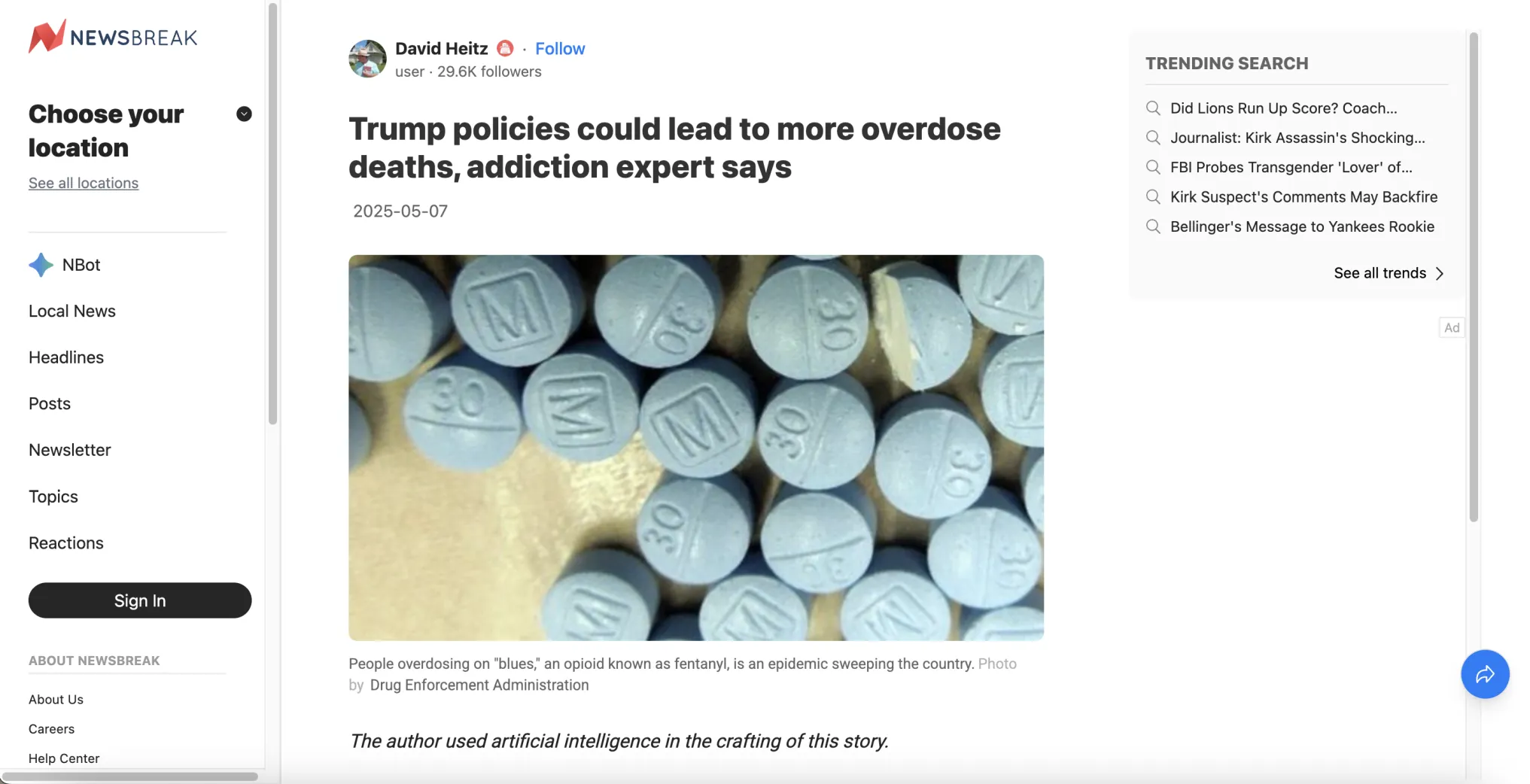 David Heitz Trump policies could lead to more overdose deaths, addiction expert says - NewsBreak